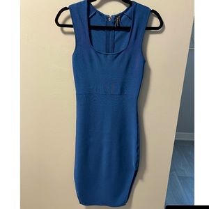 Blue Bandage Bodycon Dress